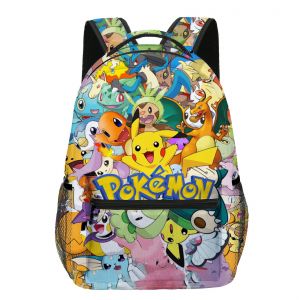 (A)Sac à dos sur le thème de Pikachu pour les élèves du primaire et du secondaire et sac à dos pour enfants - Neuf