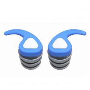 Euty-Bouchons D'oreille De Natation Pour Enfants,Protecteur D'oreille En Silicone Étanche Pour Enfants,Réduction Du Bruit,Protecteur Auditif Pour Piscine,Bain,Douche,Surf-Blue - Neuf