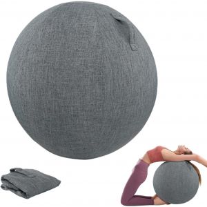 Asfasfq-Housse De Protection Pour Ballon Bureau 65cm/55cm, Housse Ballon Gym Housse, Ballon Yoga Durable Anti-Saleté Housse, Housse De Protection Antidérapante(Aucune Balle Incluse) - Neuf