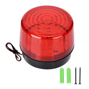 Lampe stroboscopique clignotante a LED 12 V, alarme d'urgence haute luminosite, voyant d'avertissement de securite anti-buee - Neuf