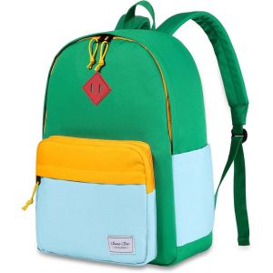 KALANKA-Sac à dos pour garçons et filles, sacs d'école pour enfants, sac à dos léger et résistant à l'eau pour les voyages6-12 ans - Neuf