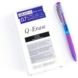 Q-Erase QE427 Porte-mine avec gomme extractible 0,7 mm Duret&eacute; HB (1 pi&egrave;ce) - Neuf