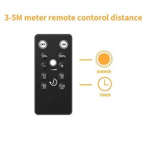 Lampe Armoire Magnétique À Led Blanc Chaud Fonction De Minuterie Avec Télécomm - Neuf