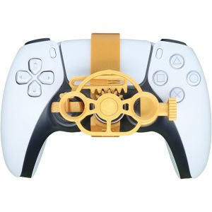 Kal-Mini Volant Pour Manette De Jeu De Course Ps5, Simulateur De Conduite, Impression 3d, Volant Pour Playstation 5 Accessoires De Roue De Course Auxiliaires - Neuf
