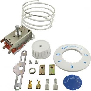 KAL-Kit Thermostat Universel Vc1 Pour Réfrigérateur, Argenté - Neuf