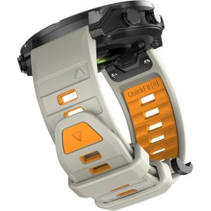 Bracciale Per Fenix 8 47mm, Sostituzione Del Bracciale In Silicone Morbido Per Fenix 5,Fenix 6,Fenix 7,Epix Pro 47mm,Quatix 5,Approach S62. - Neuf