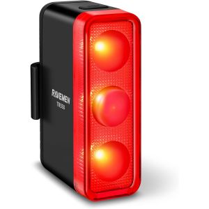 Subzonal-Tr350 Feu Arri&egrave;re De V&eacute;lo, Feu De Freinage 350 Lumens Pour V&eacute;lo Arri&egrave;re Visible De Jour Et De Nuit Pour L'&eacute;quitation Urbaine 6 Modes Usb-C Rechargeable - Neuf