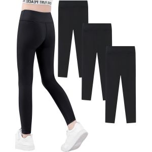 Ulteronixshop-Legging Sport Gymnastique Pantalon Long Fille Lot De 3 - Neuf