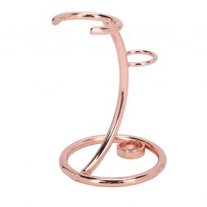 Support De Rasoir De Securite En Acier Inoxydable, Moderne, A Sechage Rapide, Hygienique, Antirouille, Pour Hommes, Or Rose - Neuf