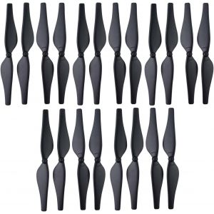 Sansh-20pcs Hélices Pour Drone Dji Tello Hélicoptère Télécommandé Lame De Drone Pièces De Rechange(Noir)-Trahoo - Neuf