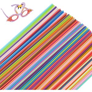 JEXNOVASHOP-Lot de 300 recharges de filament pour stylo 3D 3doodler Start 3D 2,5 mm Basse temp&eacute;rature Bo&icirc;tier de 30 couleurs - Neuf