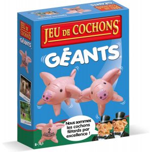 Nsiecd-- Jeu De Cochons G&eacute;ants - Jeu De Soci&eacute;t&eacute; - Jeu De Plein Air - Jeu En Famille - 2 &Agrave; 4 Joueurs - A Partir De 6 Ans - Neuf