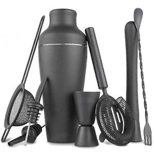 Kit De Barman Comprenant Un Shaker &Agrave; Cocktails Et Des Outils De Bar En Acier Inoxydable - Neuf