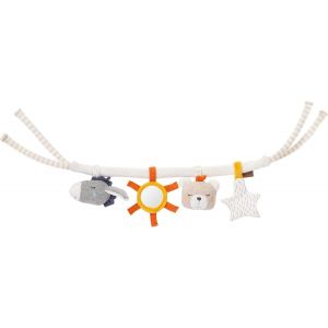 Subzonal-Cha&icirc;ne De Poussette Natur - Cha&icirc;ne Mobile Avec Figurines &Agrave; Accrocher &Agrave; La Poussette, Au Si&egrave;ge-Auto Ou Au Lit - Accessoires Pour Poussettes Pour B&eacute;b&eacute;s Et Enfants &Agrave; Partir De 0+ Mois Avec Du C - Neuf