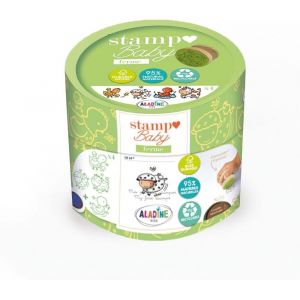 KALANKA-Doodler Stamp, Bois, STAMPO Baby ECO-Friendly Ferme, 13,5 x 13,5cm - Neuf