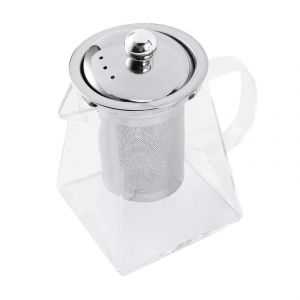 Théière En Verre Avec Infuseur,Théière En Borosilicate De 550 Ml Avec Passoire,Théières À Feuilles Transparentes Pour Toilettes - Neuf