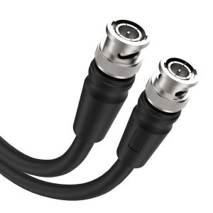 LETNERNY-Blackmagic Sdi C&acirc;ble Vid&eacute;o 2 M, 4 K Sdi Rg11 75 Ohm, C&acirc;ble Bnc, 16 Awg, Prend En Charge 12G / 6G / 3G-Sdi/Hd-Sdi Pour Cam&eacute;ra De S&eacute;curit&eacute; Vid&eacute;o, Convertisseur Blackmagic Sdi - Neuf