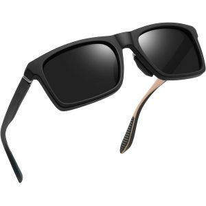 Lunettes De Soleil Polaris&eacute;es Hommes Femmes Protection Uv400, Lunettes De Sport Carr&eacute;es Ultra L&eacute;g&egrave;re Tr90 - Neuf