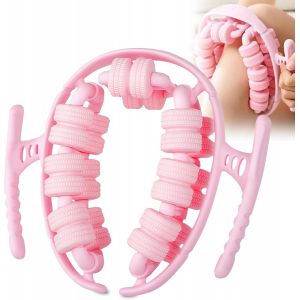 Appareil De Massage Anti-Cellulite - Rouleau De Massage Des Jambes - Appareil De Massage Des Fascias Pour Le Drainage Lymphatique - Avec Poign&eacute;e Pour Les Jambes, Le Glutee, Les Bras Et Le - Neuf