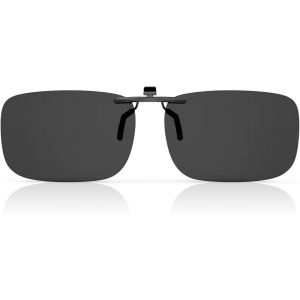 Chicslick-Lunettes De Soleil Polaris&eacute;es &Agrave; Clipser Pour Homme Et Femme, Coupe Compacte, Gris (Verres Am&eacute;lior&eacute;s 2025 Pour Une Meilleure R&eacute;duction De L'&eacute;blouissement Lat&eacute;ral), 22x7x7cmx4pcs[X882] - Neuf