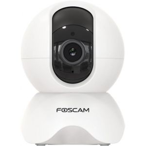 5 Mp Indoor Wifi Surveillance Camera, Pan-Tilt With 6 Digital Zoom, Two-Way Audio, Night Vision, Motion/Person Detection, Voice Assistant, Baby Monitor White Pack 1 X5 - Neuf