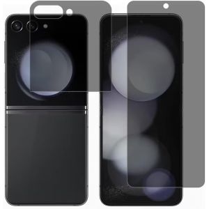 2 Pi&egrave;ces Vitre Protection Pour Samsung Z Flip 6 Protection D'&eacute;cran Confidentielle Anti-Espion Film De Protection D'&eacute;cran Samsung Galaxy Z Flip 6 [Pas De Verre Tremp&eacute;] Anti Regard - Neuf