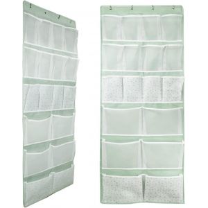 CAUC-Au-dessus de l'organiseur Rangement Porte,Cintre Arri&egrave;re pour Porte Placard,Support Bo&icirc;te &agrave; Chaussures pour la lingerie,Produits Cosm&eacute;tiques,Toilettes,Dans la cr&egrave;che,Dortoirs les impuret&eacute;s,2 Paq - Neuf