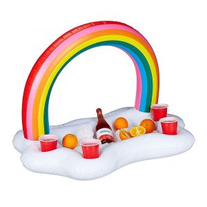 Sous-verres gonflables, porte-gobelets pour piscine, bouée de plage gonflable, porte-gobelets gonflable, bar de piscine flottant, plateau de fête gonflable pour piscine - Neuf