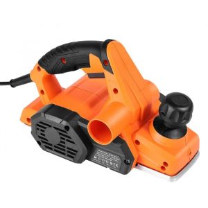 Rabot &Eacute;lectrique Filaire 82 mm-Duoku-650 W-16800 tr/min-avec Profondeur Ajustable et 2 Lames-Outil de Menuiserie - Neuf