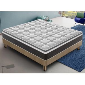 Matelas Mousse 140x190 cm ANNA - Accueil M&eacute;moire De Forme - Epaisseur 30 Cm - Neuf