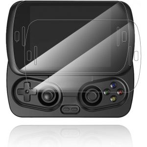Lot De 2 Films De Protection D'&Eacute;cran Pour Console De Jeu Portable Anbernic Rg Slide, Film En Verre Tremp&eacute; Duret&eacute; 9H &iquest; Anti-Rayures, Sensibilit&eacute; Tactile, Anti-Traces De Doigts, Anti-Bulles[Z1412] - Neuf