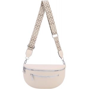 RFCBC-Sac à bandoulière pour femme - En cuir synthétique - Petit sac à bandoulière élégant avec large bandoulière - Neuf