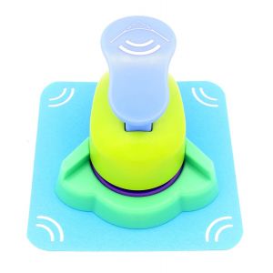 Chenquansarl-Perforatrice De Gaufrage Pour Angle Droit, Perforatrice À Levier Pour Travaux Manuels Et Scrapbooking (Motif Double Arc-En-Ciel) - Neuf