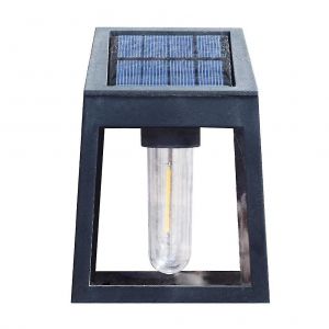 Lampe Murale Solaire Led Pour Usage Ext&eacute;rieur, &Eacute;tanche Et Facile &Agrave; Installer - Neuf