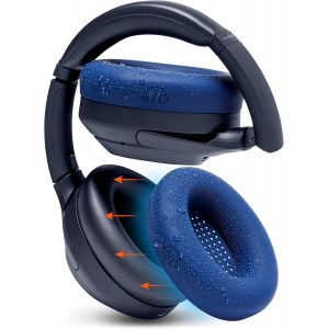 LORANKA-SweatZ XM4 &iquest; Housses de Protection brevet&eacute;es pour &eacute;couteurs Sony WH1000XM4 par | Cache-Oreilles en Silicone pour &eacute;couteurs Sony WH-1000XM4 | Navy - Neuf