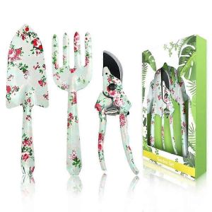 Ensemble d'outils de jardin,ensemble d'outils à main de jardinage robuste,cadeaux de jardinage pour les femmes,râteau à main Cultivato - Neuf