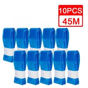 Sacs De Recharge Bleus Sacs À Ordures Pour Couches De Bébé Pour Seau Poubelle Angelcare Doublures De Remplacement Sac Poubelle Pour Sangenic Tommee Tippee..Blue 10pcs - Neuf