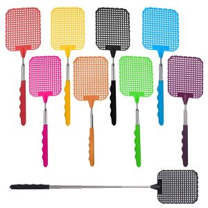 Tapette&iquest;&iquest; mouche,Fly Swats Telescopique,8 Pi&iquest;&iquest;ces Tapette&iquest;&iquest; Mouche Solide, Tapette&iquest;&iquest; Mouche Telescopique Fly Swats Tapette Mouche Plastique &iquest;&iquest; Mouches Moustiques Antiparasitaire - Neuf