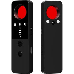 Détecteur de caméra cachée, détecteur Anti-Espion 7 en 1, détecteur d'insectes et détecteur de caméra, détecteur de lumière Rouge Infrarouge magnétique sans Fil pour Voyage,Voiture,hôtel - Neuf