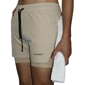 Tzf-Short Sport Homme Doublé Respirant Séchage Rapide Confortable. Idéal Tous Sports Running, Fitness, Vélo, Musculation, Tennis - Neuf