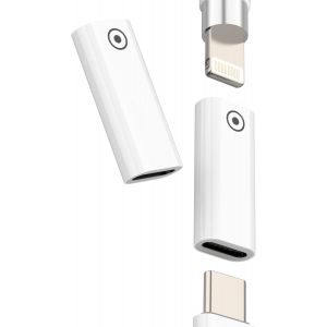 Adaptateur Lightning Vers Usb C Femelle (2 Pack) Pour Apple Pencil 1st G&eacute;n&eacute;ration Pour Ipad Crayon Chargeur Connecteur Stylo Charge Usb-C Remplacement Type C Adaptateur - Neuf
