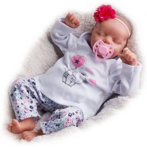 Poupées reborn réalistes, 43 cm, nouveau-nés réalistes avec kit d'allaitement pour enfants de 3 ans et plus ou collection. - Neuf