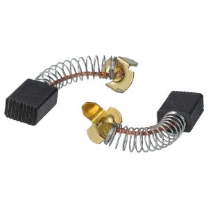 vhbw 2x balais charbon 6,0 x 9,95 x 15 mm remplace Protool Festool 8590163941323 pour meuleuse d'angle, perceuse, ponceuse + ressort - Neuf