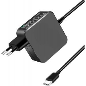 THEF-Chargeur 65W USB C Alimentation Ordinateur Portable pour Lenovo HP Dell ASUS Acer Samsung Google Chromebook Huawei Xiaomi Matebook Tablette Adaptateur Type C - Neuf