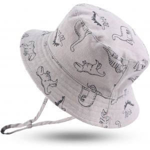 RFCBC-Large Bord Chapeau de Soleil Bébé Enfant Bonnet d`été pour Garçon Fille Anti-UV Casquette Réglable - Neuf