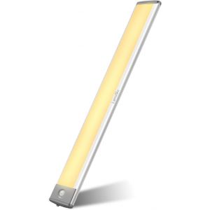 Lampe De Placard,Eclairage Led Rechargeable Interieur Placard,Sans Fi,Lampe Led Detecteur Mouvement,Lumi&egrave;re Led Pour Armoire Placard Escalier Cuisine,Lumi&egrave;re Chaude - Neuf
