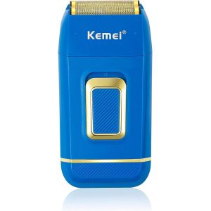 Rasoir &Eacute;lectrique Professionnel &Agrave; Double Feuille Pour Homme Rasoir &Eacute;lectrique Pour Homme Chauve Fournitures De Barbier Tondeuse Sans Fil Rechargeable Cadeau Pour Homme, P&egrave;re, Mari, - Neuf