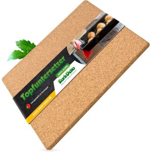 Subzonal-Dessous De Plat Li&egrave;ge Xxl | Pour Casserole, Po&ecirc;le, Marmite | Support D&eacute;coratif Pour Bricolages | Mini Tableau D'affichage | R&eacute;sistant &Agrave; La Chaleur, Antid&eacute;rapant &iquest; Fabriqu&eacute; Au Portugal 45x30 - Neuf