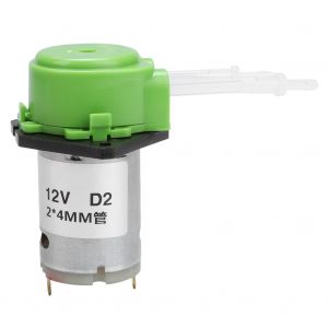 HJLIAN Pompe peristaltique compacte plate 12 V pour le dosage de liquide, pompe a eau pour le jardin, verte - Neuf