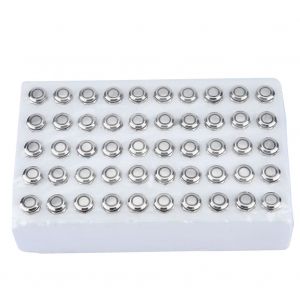 Lot de 50 interrupteurs a bouton-poussoir autobloquants en metal, 12 mm, tete plate, 24 V, lumiere LED, 4 broches (vert) - Neuf